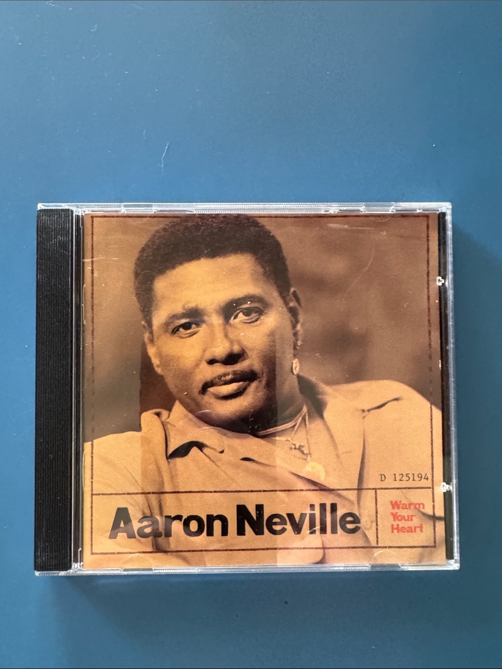Aaron Neville 'Warm Your Heart' CD - Brown Cover